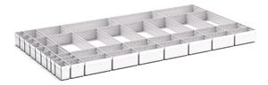 40 Compartment Box Kit 100+mm High x 1300W x750D drawer Bott Workshop Storage Drawer Units1300mmW x 750mmD 39/43020786 Cubio Plastic Box Kit EKK 137100 40 Comp.jpg